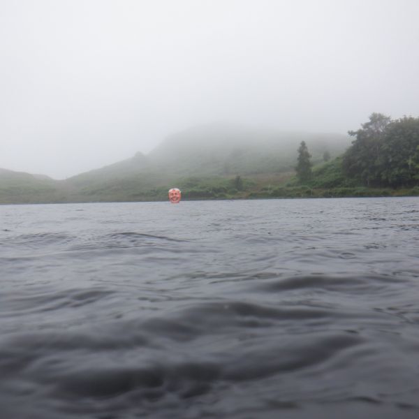 Swimming in the rain