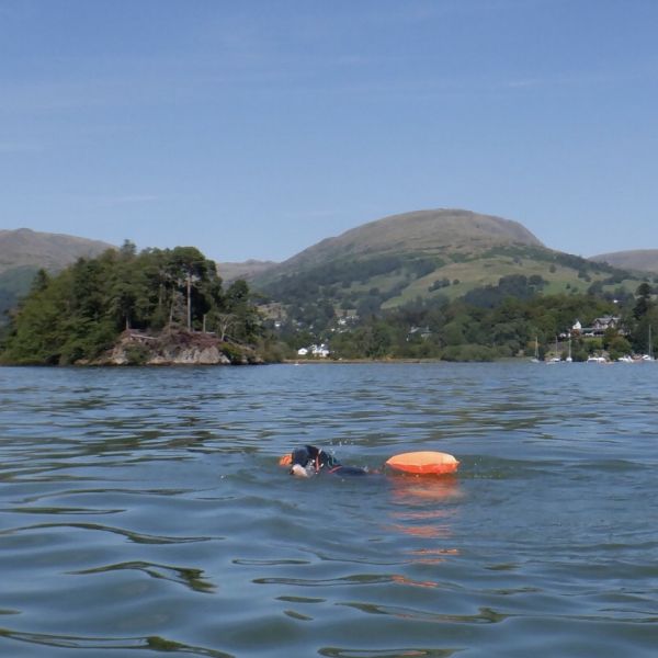 Passing islands on Windermere One Way